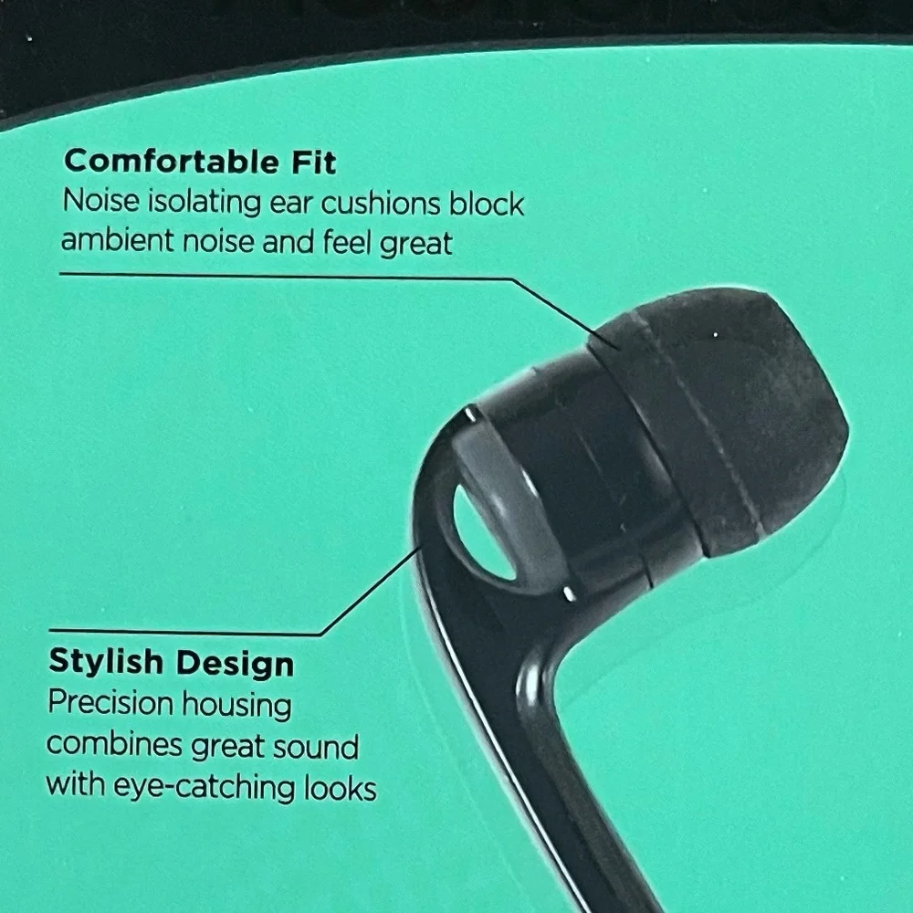 Acellories High Performance Earbuds - Black